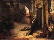 Jules Elie Delaunay The Plague in Rome France oil painting reproduction